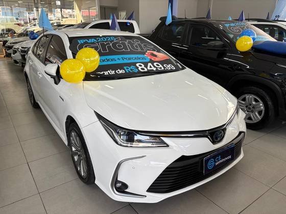 TOYOTA COROLLA 1.8 VVT-I HYBRID FLEX ALTIS CVT TOYOTA COROLLA 1.8 VVT-I HYBRID FLEX ALTIS CVT